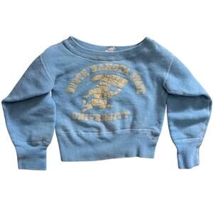 Vtg 1950s Champion Sweatshirt North Dakota State University Kids Toddler 3T 4